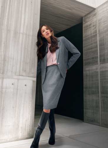 Спідниця Z-SC-4503 GREY