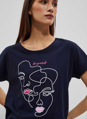 Футболка L-TS-4047 NAVY