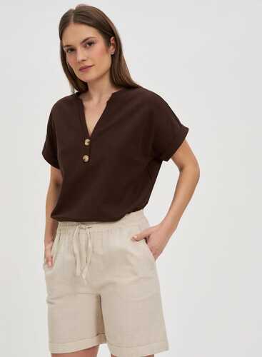 Футболка L-TS-4700 D.BROWN