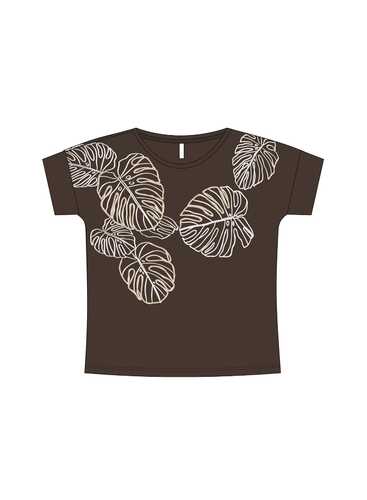 Футболка L-TS-4974 D.BROWN