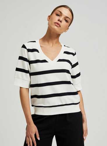 Кофта Z-BL-4510 BLACK_OFF WHITE