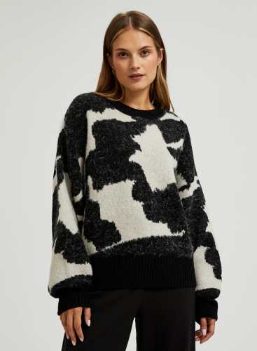 Светр Z-SW-4525 L.BEIGE_BLACK