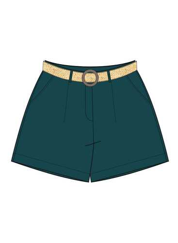 Шорти L-SH-4917 D.GREEN