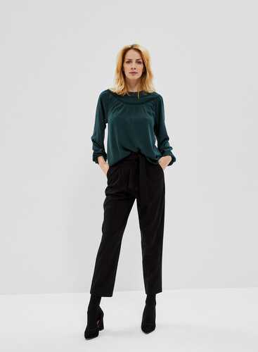 Блузка Z-KO-3640 D.GREEN