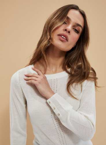 Светр L-SW-3701 OFF WHITE