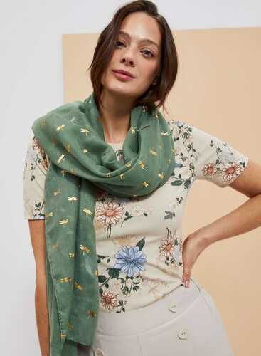 Шарф L-SZ-4004 OLIVE