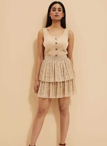 Спідниця L-SC-4011 D.BEIGE