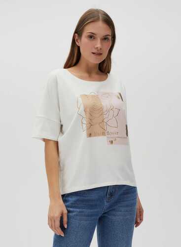 Футболка L-TS-4632 OFF WHITE