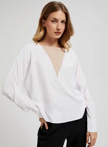 Блузка Z-KO-4535 OFF WHITE