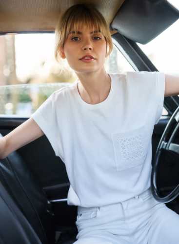 Футболка L-TS-4673 OFF WHITE