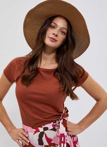 Футболка L-TS-4052 BROWN