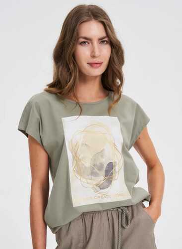 Футболка L-TS-4742 OLIVE