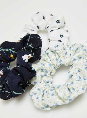 Резинка для волосся 3 шт. L-FR-4300 L.BEIGE