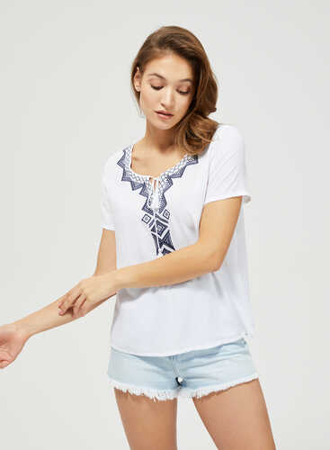 Блузка L-KO-3143 WHITE