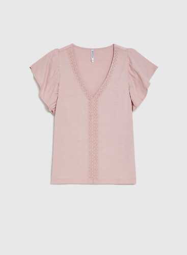 Футболка L-TS-4964 DUSTY PINK