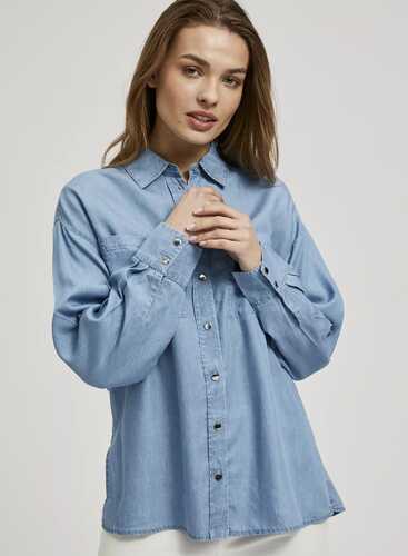 Блузка L-KO-4306 L.BLUE