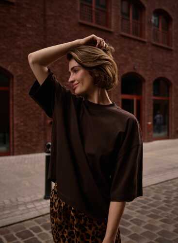 Футболка Z-TS-4815 D.BROWN