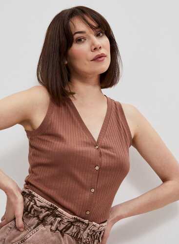 Топ L-TS-3764 COLD BROWN