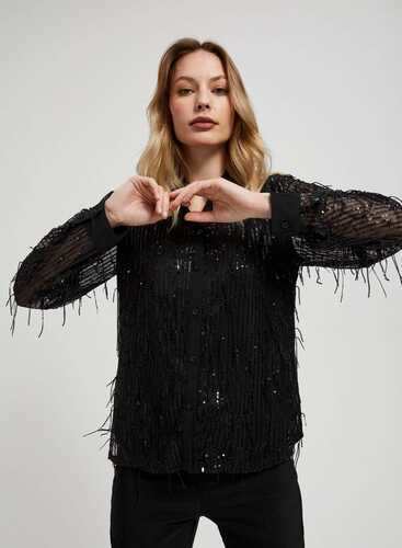 Блузка Z-KO-4236 BLACK