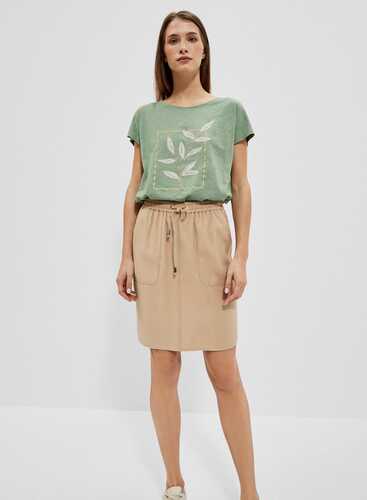 Спідниця L-SC-4007 D.BEIGE