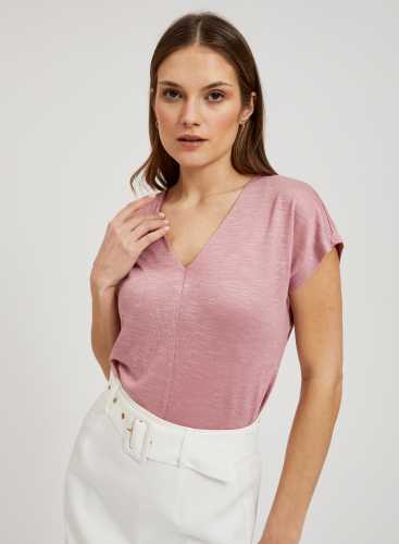 Футболка L-TS-4346 DUSTY PINK