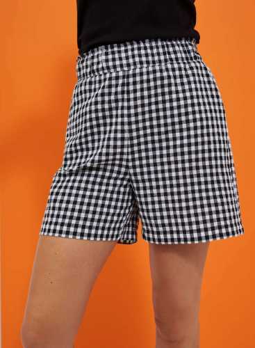 Шорти L-SH-4014 WHITE_BLACK