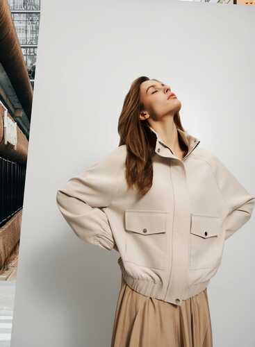 Куртка L-KU-4613 L.BEIGE