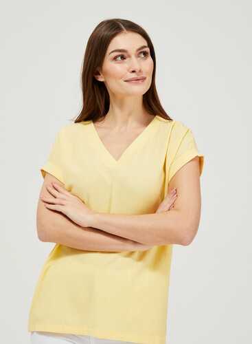 Блузка L-KO-3452 L.YELLOW