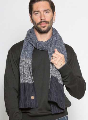 MZGZ  Шарф Ac Cold._deep blue