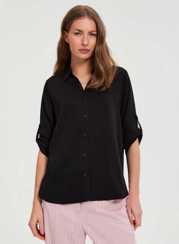 Блузка L-KO-4918 BLACK