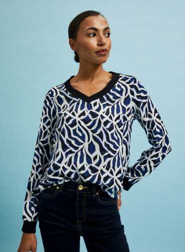 Блузка L-KO-4313 NAVY